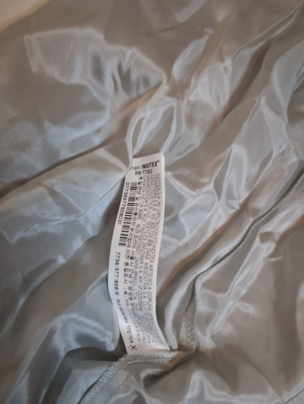 Zara Basics Gray Tulle Midi Skirt Feminine Romantic A-Line Pull Skirt M - Picture 7 of 9